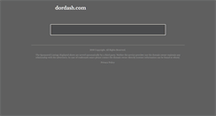 Desktop Screenshot of dordash.com